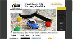 Desktop Screenshot of childabductionrecovery.com