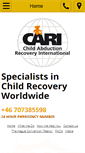 Mobile Screenshot of childabductionrecovery.com